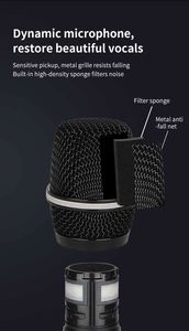 CP-110CD Microphone de karaoké UHF sans fil le plus vendu rechargeable - Product Image 5