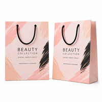 Bolsas de Papel Impresas Personalizadas para Empaquetado Minorista de Productos de Belleza y Cuidado de la Piel