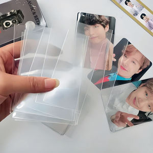 Funda Transparente para Tarjetas 2R 3R 4R, Funda para Fotos, Libre de Ácido, Libre de PVC, Funda Protectora para Tarjetas de Crédito Comerciales Kpop - Product Image 2