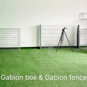 Murs de soutènement en gabions soudés <span class=keywords><strong>200x100x50</strong></span>, panier en treillis galvanisé 2x1x0.5m, cage en fil de fer pour pierres, clôture de jardin - Product Image 3