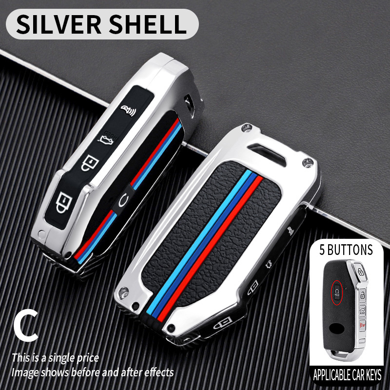C 5 Button Gun Silver