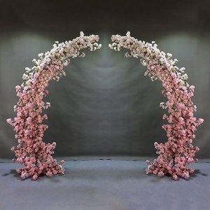 WHolesale Single Horn <strong>Arc</strong> Wedding Party Outdoor <strong>Balloon</strong> Flower Arrangement Arch Shelf - Product Image 2
