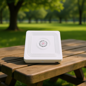 <b>Portable</b> Mini Mahjong Machine Automatic Battery Usb Powered Outdoor Gambling Table For 4 Players Metal Construction - Product Image 2