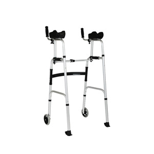 Déambulateur Jianlian en alliage d'aluminium léger avec siège et roues pour personnes âgées - Product Image 2
