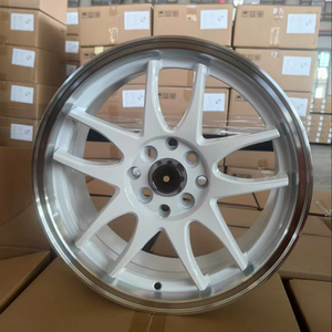 ล้อแม็กซ์ CR Design ขนาด 16 นิ้ว 16x7 อัลลอยด์ +38  4x100 4x114.3 สำหรับรถยนต์นั่งส่วนบุคคล Toyota Honda สีเงิน - Product Image 1