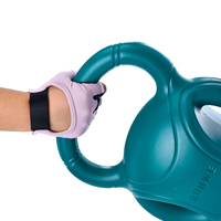 Gants de fitness HBG 2577 respirants avec support de poignet rose, antidérapants, réglables, pour l'entraînement, l'exercice, la musculation, pour femme