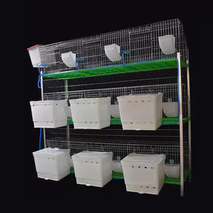 Hot bán 9 tế bào với đôi chăn nuôi hộp Thỏ lồng - Product Image 1