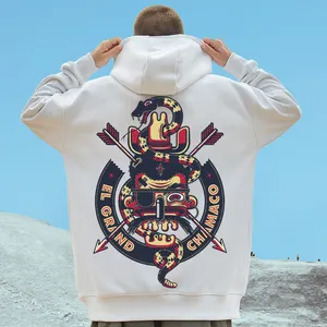 Hoodies kahverengi örme tişörtü Vintage yıkama Sweatshirt