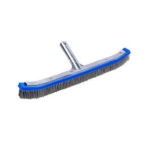 Tête de <span class=keywords><strong>balai</strong></span> en acier inoxydable pour <span class=keywords><strong>piscine</strong></span> extérieure et étang de nettoyage des cheveux, des carreaux de mur et des sols - Product Image 1
