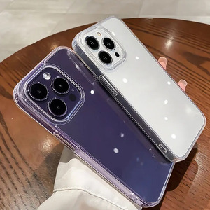 Commercio all'ingrosso trasparente acrilico TPU + <span class=keywords><strong>custodia</strong></span> per telefono con quattro angoli di protezione per <span class=keywords><strong>iPhone</strong></span> 16 15 14 13 <span class=keywords><strong>12</strong></span> 11 custodie protettive - Product Image 2