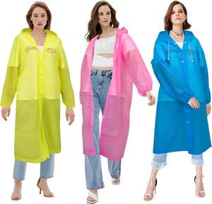 เสื้อกันฝนสำหรับผู้ใหญ่กันน้ำเบาพกพาสะดวก - Product Image 6