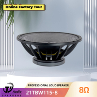 Accesorios para Altavoces 21TBW115, Subwoofer de 21 Pulgadas, Baja Frecuencia, 3400W, Alta Potencia, DJ Bass Ferrite, OEM