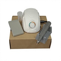 Machine à polir les ongles professionnelle portable de laboratoire dentaire, 45 000 tr/min, pour manucure et pédicure, perceuse à ongles