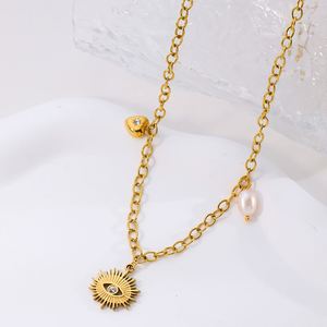 Choker Necklace Set Cross Border Multi Small MOQ Welcome <b>for</b> Wholesalers Hypoallergenic Metal Verified Material Origin - Product Image 4