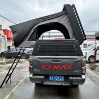 Tente de toit rigide en aluminium imperméable pour 3 personnes, OEM, pour SUV, pick-up F150, Hilux, véhicule tout-terrain