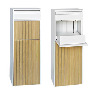 विलैंड पार्सल ड्रॉप बॉक्स मेलबॉक्स आउटडोर वाटरप्रूफ पार्सल डिलीवरी बॉक्स बड़े धातु पार्सल बॉक्स - Product Image 4