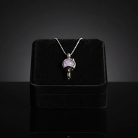Collier pendentif inspiré du K-Pop, style Lightstick ARMY Bomb, chaîne de clavicule pour femmes et adolescentes