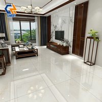 Carreaux de sol et de mur en porcelaine blanche de Carrare, glacés, de luxe, 600x1200mm, 9mm, surface brillante, design moderne, antibactériens, pour la maison