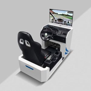 Système de simulateur d'école de conduite avec volant multi-écrans, pédales, boîte de vitesses, équipement d'entraînement, simulateur de conduite - Product Image 6