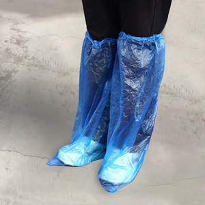 Nahe Waterproof Shoe Covers Transparent Disposable Rainproof Outdoor Tall Foot Protection Safety Cover - Product Image 2