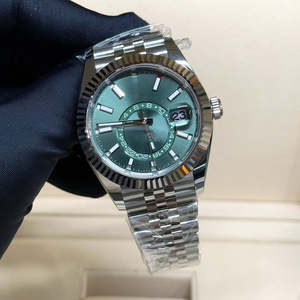 Montre mécanique pour hommes la plus vendue 2025, chaîne en or, cadran noir, montre pour hommes d'affaires - Product Image 3