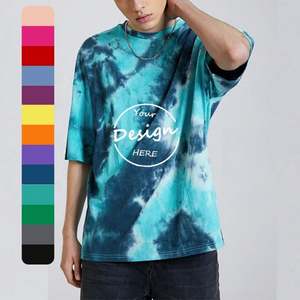 High Quality Custom Printing 100 Cotton T Shirt Soft Hip Hop Gym Crew Neck <b>Tie</b> Dye T-shirts Summer Oversized Men <b>Tie</b> Dye Tshirt - Product Image 1