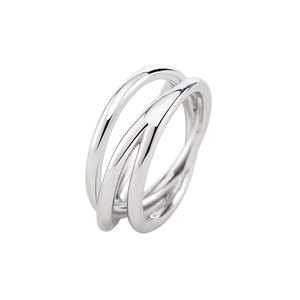 yunnique Geometric <b>Titanium</b> Steel <b>Ring</b> Unisex Fashion Jewelry Gift XYR0086 - Product Image 5