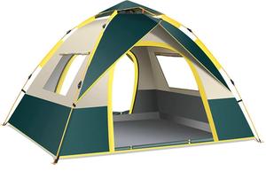 <span class=keywords><strong>Tente</strong></span> de Camping Portable double pont 3-4 personnes <span class=keywords><strong>tente</strong></span> de glamping en maille anti-moustiques avec Rainfly - Product Image 2