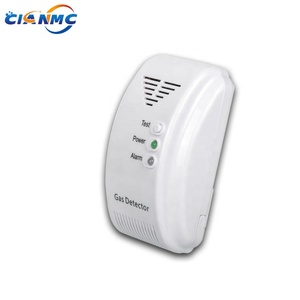 Ev AC220V doğal LPG LNG yanıcı gaz kaçak dedektörü ile ab veya 3 Pin fiş - Product Image 4