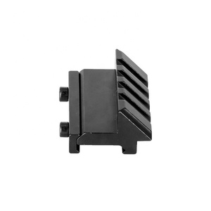Adaptateur de montage de télescope 21 mm, montage de lunette de chasse à <span class=keywords><strong>45</strong></span> degrés, matériau en alliage d'aluminium durable - Product Image 1