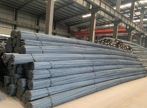 High Quality 6mm 10mm 12mm AISI <b>Alloy</b> Steel Rebar Deformed Bar Cutting Bending Welding Services 12m Length Construction - Product Image 6
