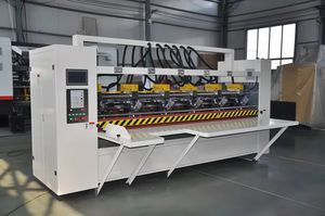 高速配送段ボール薄板スリッティング・クリーシング・スコアリング加工機（カートンボックス製造用） - Product Image 2