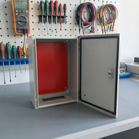 Armoire de distribution électrique murale en acier inoxydable IP54 pour extérieur, avec boîtier de base thermolaqué, pour équipement électrique
