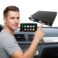 Écran multimédia de remplacement pour système d'infodivertissement automobile, compatible avec CarPlay sans fil et Android Auto, adapté aux Audi A1 2013-2018 et Q3 2014-2018
