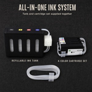Cartouche rechargeable vide CISS OCB 952X-955X 952 953 954 955 avec ensemble de cartouches 4 couleurs remanufacturées et puce - Product Image 2