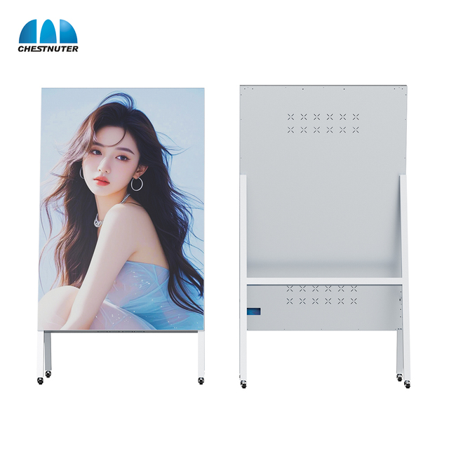 Portable LED Display Screen Mobile Poster Digital Signage LED Advertising Screen Smart LED Display for Retail Store Exhibition
