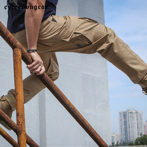 Mersongear all'ingrosso della fabbrica Pantalones Pantaloni Tattico Mens Cargo Pantaloni da trekking impermeabile tattico pantaloni per gli uomini - Product Image 4