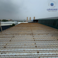 Plancher en treillis d'acier galvanisé durable, surface gaufrée 3D, anti-corrosion chinoise, action composite optimale, pour appartements et écoles