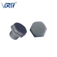 Voir E-PTFE Snap-in Round Black Plastic IP68 Waterproof  Pressing Air Vent Plug Balance Pressure Valves