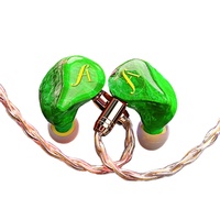 Écouteurs en résine IEM à armature équilibrée Audiophile de qualité haut de gamme Bass Running Sport