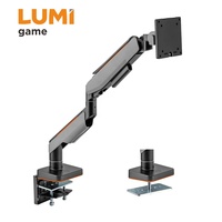 LDT61-C012 17 "-49" 20kg bras de moniteur robuste Ultra large simple ressort à gaz Table de jeu support de support de support de moniteur