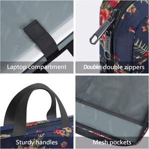 15.6 Inch TSA Laptop Sleeve <strong>Computer</strong> Bag Water Resistant <strong>Computer</strong> Case Carrying Cover Compatible for <strong>Notebook</strong>, Gifts for Women - Product Image 4