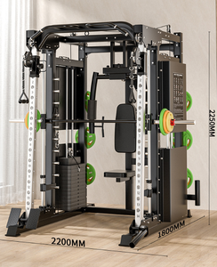 Máquina Smith Todo en Uno Dinuo Ultimate - <span class=keywords><strong>con</strong></span> Prensa de Piernas, Ejercicio de Pecho y <span class=keywords><strong>Dominadas</strong></span> Asistidas Accesorios completos incluidos. - Product Image 4