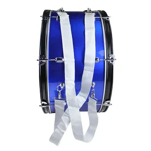 Huasheng Hoge Kwaliteit Marching Drumsets 24X12(10) Inch Roestvrij Staal Materiaal Marching Band Drums Met Verstelbare Accessoires