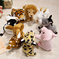 Fabricants de jouets en peluche d'animaux kawaii en gros, jouets en peluche d'animaux du zoo personnalisés, jouets en peluche mignons pour enfants