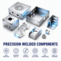 Pièces métalliques soudées de haute précision, châssis industriel, tôlerie sur mesure, boîtier de commande électronique, composants de quincaillerie OEM ODM