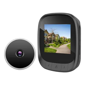 Digital Door Viewer 2,4 "LCD-Bildschirm Elektronische Tür-Augen überwachungs kamera 90-Grad-Weitwinkel Eingebauter Speicher für die Sicherheit zu Hause