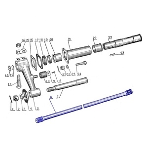 Barre de torsion vintage 750cc pour side-car M1 <span class=keywords><strong>Ur</strong></span>.al M72 CJ-K750 BM.W R71 Classic Oldtimer - Product Image 4