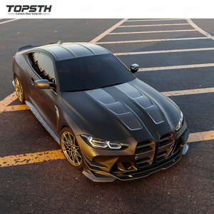 Capó de motor de fibra de carbono seco ODM OEM para <span class=keywords><strong>BMW</strong></span> M3 G80 M4 G82 AC Style Actualización de capó de coche ligero de alta calidad - Product Image 6