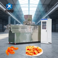 Machine à faire des aliments frits, aliments 3D frits, Miao Cui Jiao, Mimi Strips, etc. Ligne de production entièrement automatique